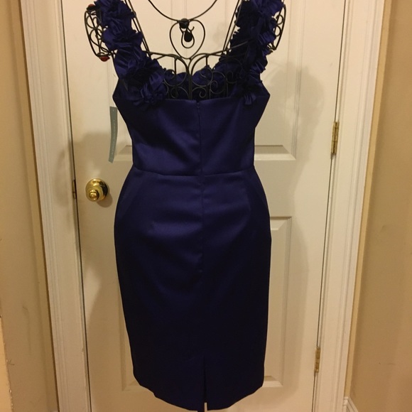 Purple Cocktail Dress - Picture 2 of 3